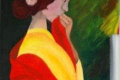 gitana y vela